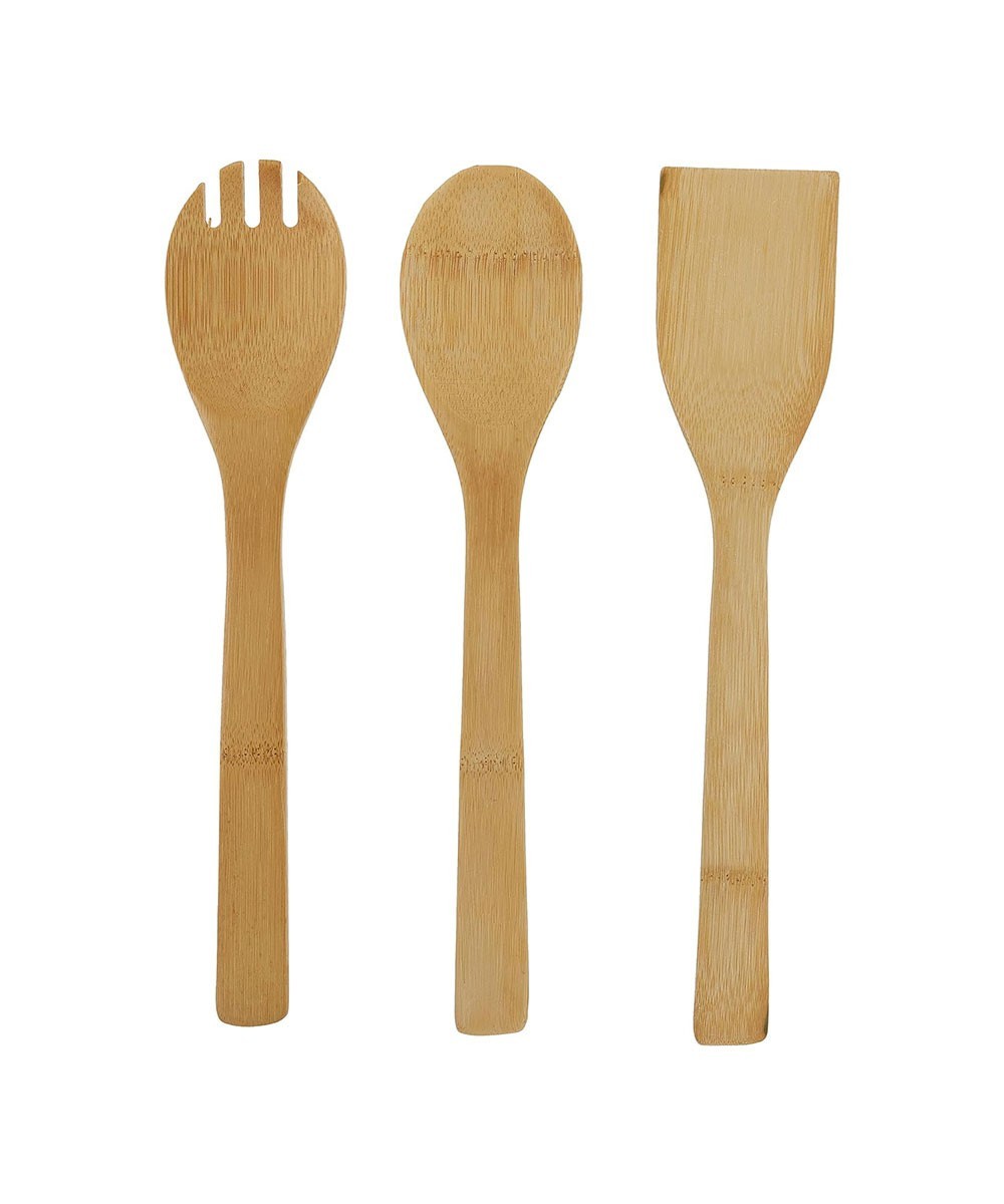 Assorted Wooden Kitchen Cooking Spoon 4