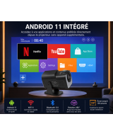 HY320 Mini | Vidéoprojecteur Android WiFi Bluetooth Compatible 4K
