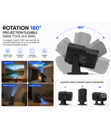 HY320 Mini | Vidéoprojecteur Android WiFi Bluetooth Compatible 4K