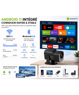 HY320 Mini | Vidéoprojecteur Android WiFi Bluetooth Compatible 4K