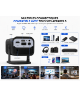HY320 Mini | Vidéoprojecteur Android WiFi Bluetooth Compatible 4K
