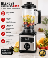Blender Multifonction 8 En 1 4L HIBCO | Robot Cuisine Professionnel
