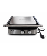 HIBCO Grill Électrique 2000W | Machine Panini & Sandwich Ouverture 180°
