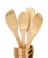 Royalford Wooden Bamboo Kitchen Utensil Set