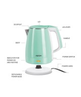 Milton Euroline Riga Electric Stainless Steel Kettle