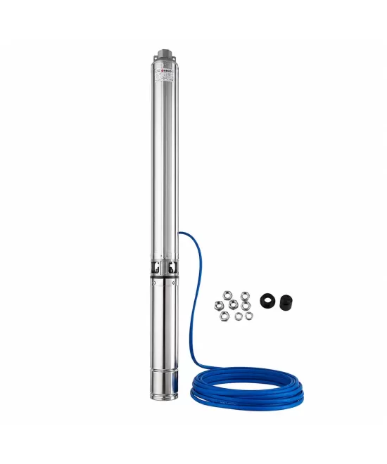 Pompe forage HIBCO 4SR3/30 3HP 2.2kW 380V Triphasé