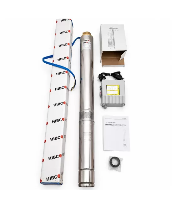 Pompe Immergée HIBCO 4SRM4/14 1,5 HP – 93 m – 4 m³/h