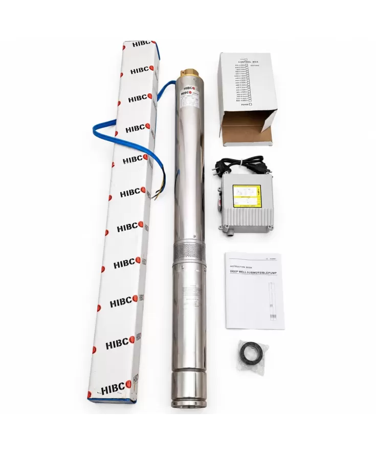 Pompe Immergée HIBCO 4SRM4/14 1,5 HP – 93 m – 4 m³/h