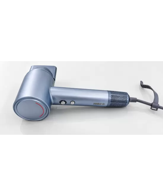 Sèche-cheveux HIBCO 1400W – Moteur Haute Vitesse  – 3 Températures – 2 Vitesses – Concentrateur Magnétique