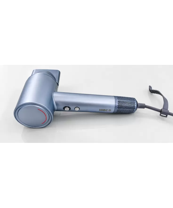 Sèche-cheveux HIBCO 1400W – Moteur Haute Vitesse  – 3 Températures – 2 Vitesses – Concentrateur Magnétique