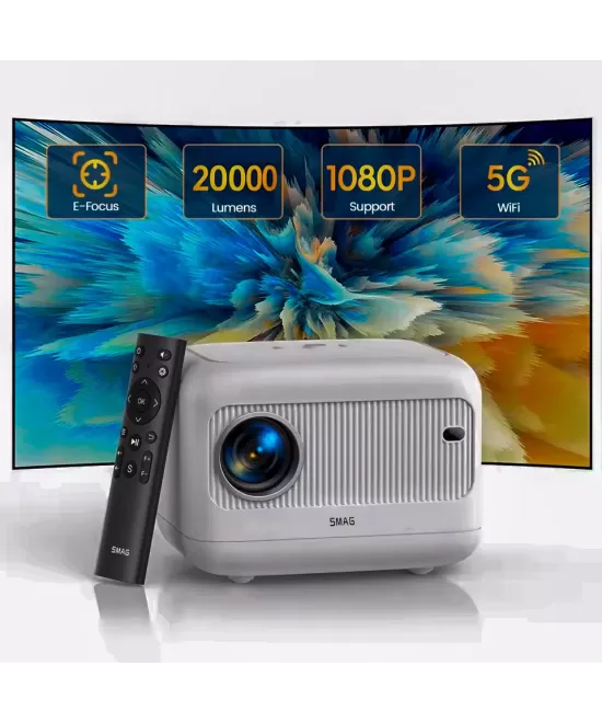 SMAG SM-M2 Projecteur Android WiFi 5G Bluetooth Full HD