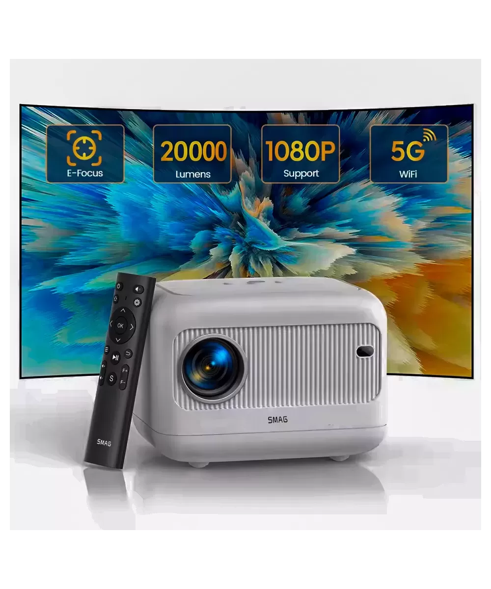 SMAG SM-M2 Projecteur Android WiFi 5G Bluetooth Full HD