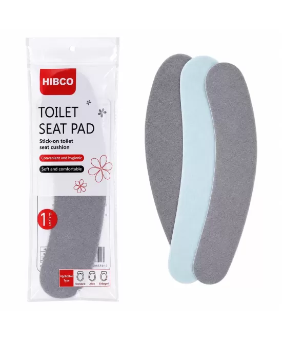 HIBCO Coussin Siège WC Auto-Adhésif Lavable