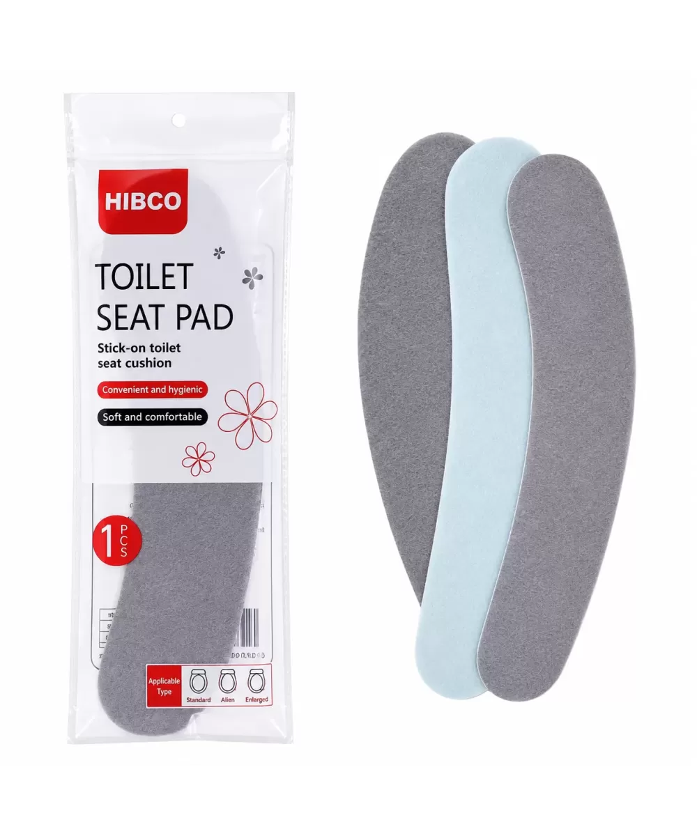 HIBCO Coussin Siège WC Auto-Adhésif Lavable