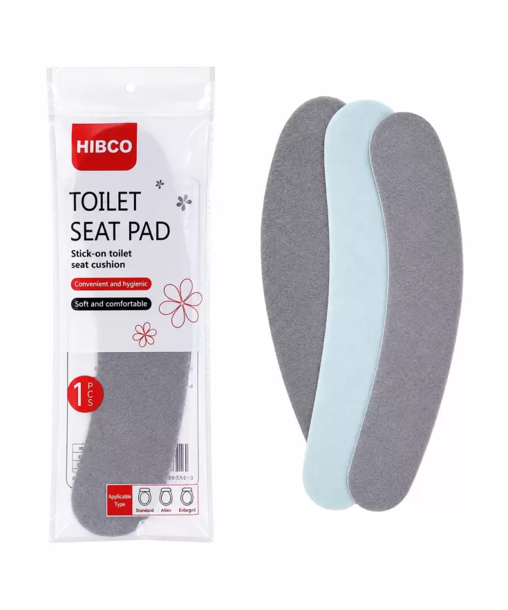 HIBCO Coussin Siège WC Auto-Adhésif Lavable