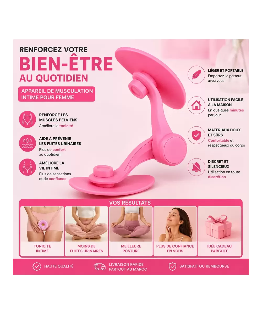 Appareil Kegel Femme Rose – Plancher Pelvien