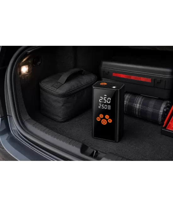 HIBCO Mini Compresseur d’Air Portable A6 – Gonfleur Pneus