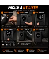 Mini Compresseur d'Air Portable 150 PSI | HIBCO