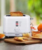 Wipro Vesta Bread Toaster 800-Watt Auto Tray